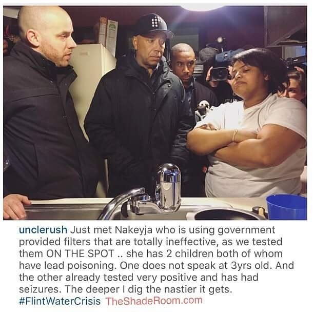 SykesEnt101's tweet photo. #RussellSimmons takes a look at what's really going on in #FlintMichigan #TSRPostiveImages #standwithflint https://t.co/MnSUrVfjJS