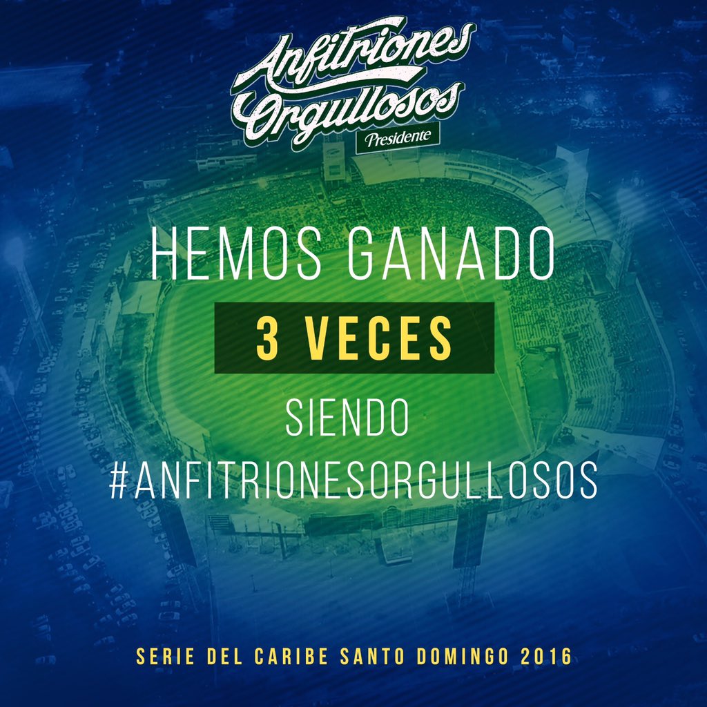 CervPresidente's tweet photo. ¿Cuántas veces hemos ganado la #SerieDelCaribe siendo #AnfitrionesOrgullosos? 
RT la respuesta correcta. https://t.co/7rIR748PAO