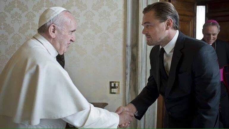 -Seguí preocupándote por el medio ambiente. Nunca vas a ganar el Oscar, Leonardo...