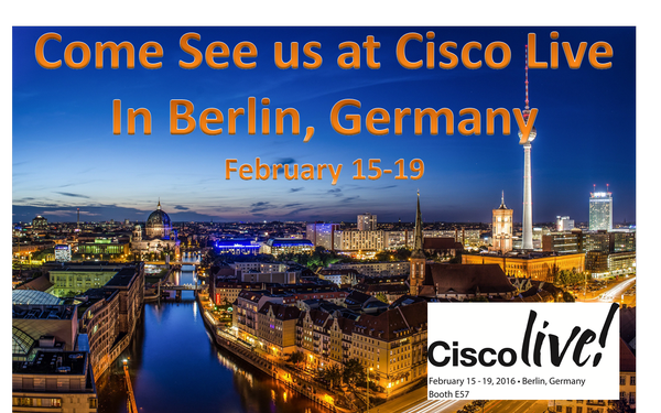 Ventev's tweet photo. Come See us at Cisco Live in Berlin! https://t.co/NvsvsFZssL