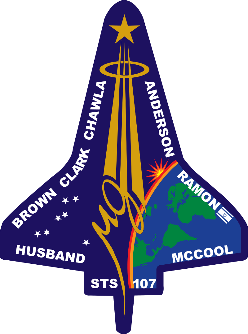 IsraelinUSA's tweet photo. 13 yrs ago,Ilan Ramon,Israel's 1st astronaut,&amp; his 6 crew members died on reentry on Space Shuttle Columbia #STS107 https://t.co/Y5fUOKswJR