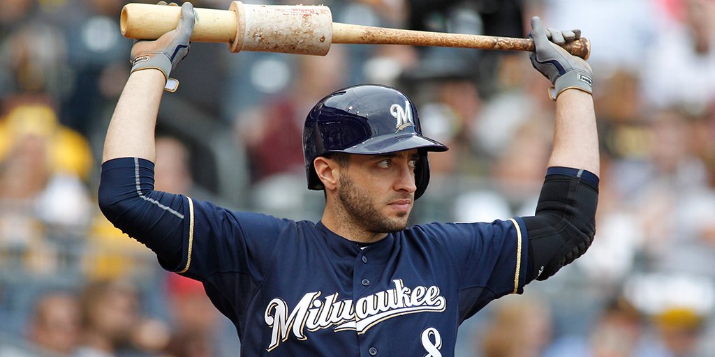 MLB's tweet image. Ryan Braun remains hopeful for #OpeningDay: atmlb.com/1PQpT1T
