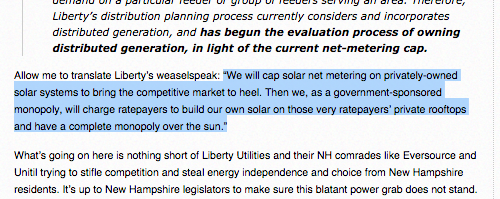 TUSKUSA's tweet photo. New Hampshire @TheNHSenate @NHHouseofReps must deny Liberty Utilities power grab #nhpolitics https://t.co/ihqJB5AOeK https://t.co/O1X8n8BvwA