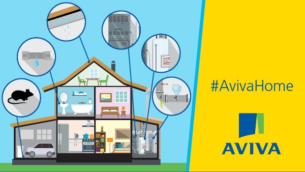 Get our NEW #AvivaHomeRepairAssure before your heating system, hot water tank, or plumbing cause you trouble!