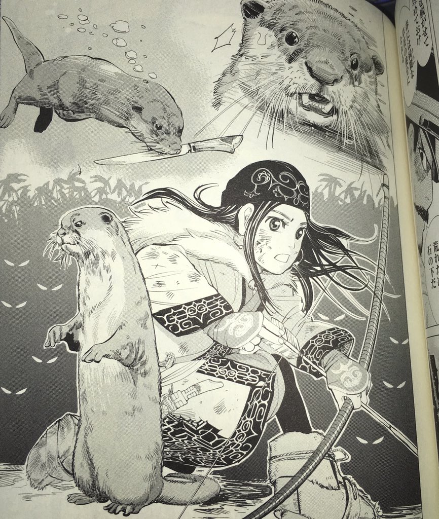 تويتر Ribar على تويتر 動物と心通わせる扉絵の次のページで大体食われる ゴールデンカムイの魅力 T Co Lmrhvdif1v