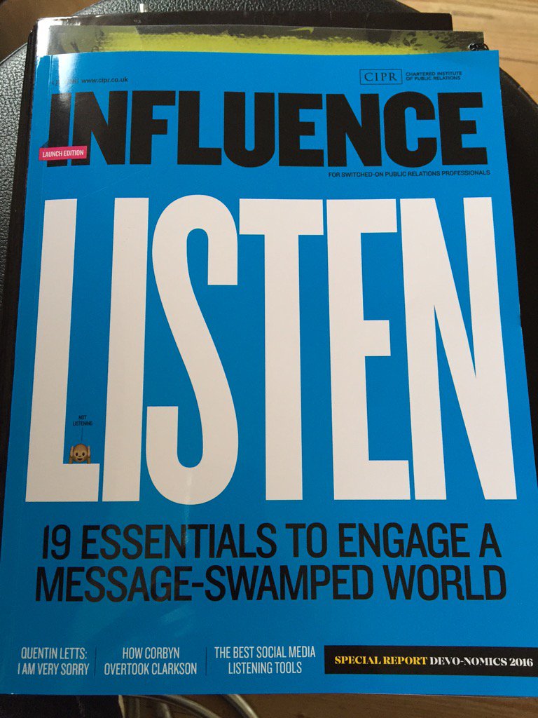 Kazwah's tweet photo. @CIPR_SW @CIPR_UK Currently enjoying new member magazine from #ciprconversation well done all! https://t.co/YQsNt4LnRq