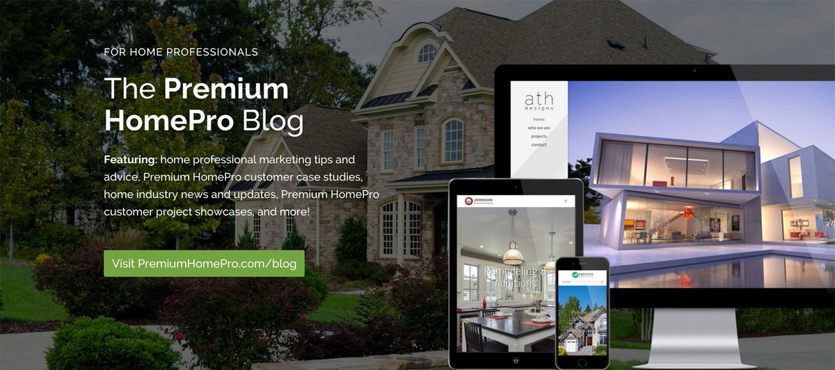 premiumhomepro's tweet photo. Have you checked out our #marketingblog for #homeremodeling &amp; #homeimprovement pros? https://t.co/rnKaZtep6a https://t.co/4zSr4Zxaho