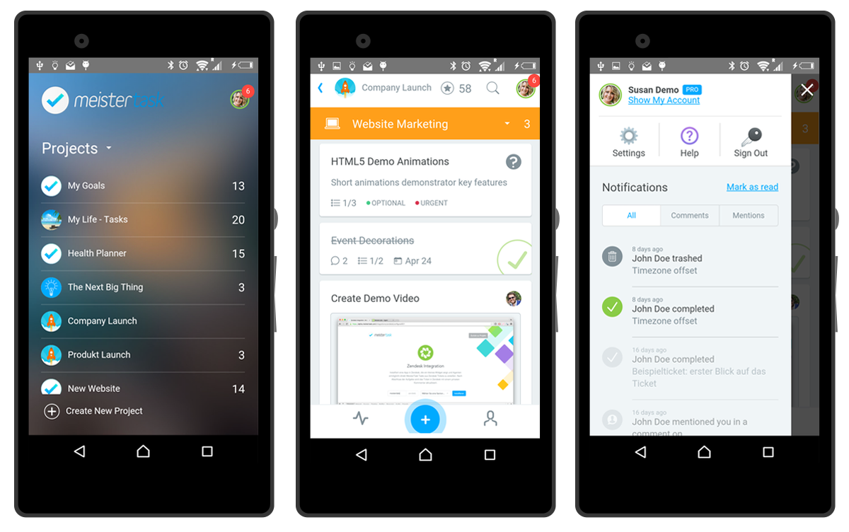 meistertask's tweet photo. MeisterTask's Android app is finally here! Download the beta to start testing now: https://t.co/we3iCrm3QH https://t.co/sv0dRPC43U