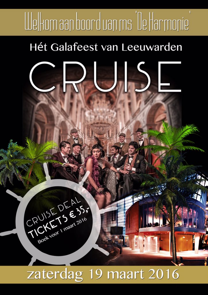 Ache_cubano's tweet photo. 19 maart 2016
Het galafeest van Leeuwarden
20:30 - 03:00 https://t.co/ESbi97CJuk