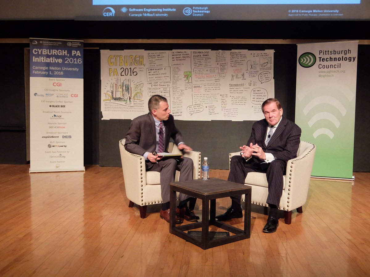 "Pgh is the tip of the #cybersecurity spear" <a href="/RidgeGlobal/">Ridge Global</a> <a href="/AndrewConte/">Andrew Conte</a> #cyburghpa #ptccyburgh <a href="/servicenow/">ServiceNow</a>