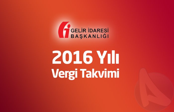 2016 Yılı Vergi Takvimi -  kobi-tv.com/2016-yili-verg…