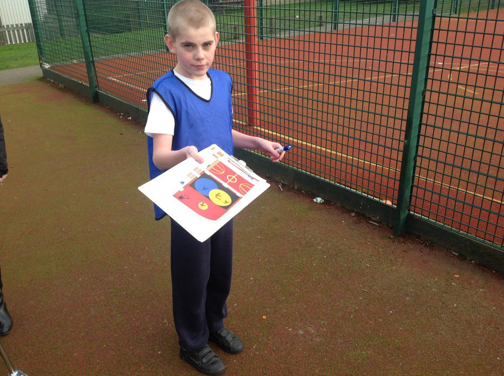 Kane from Covent Garden showing great work mapping out orienteering controls in the playground @CharltonSch
