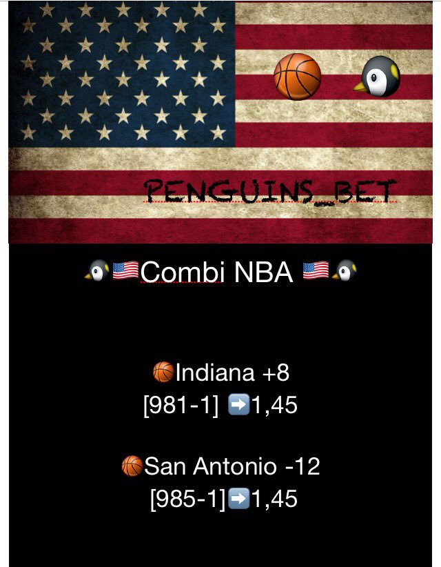 Penguins_Bet's tweet image. Nouvelle présentation pour les Combis NBA 🐧🇺🇸