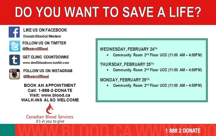Western Gives Blood tweet media