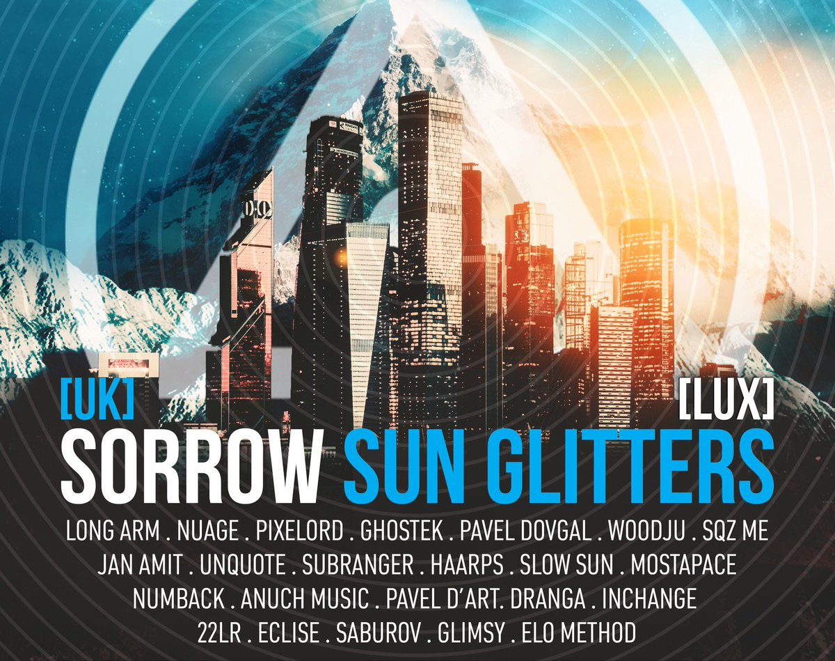 С радостью сообщаем о участии Sun Glitters! Moscow,Feb 26,YOTASPACE: ABSTRASENSION 2016 w/ Sorrow &amp; Sun Glitters