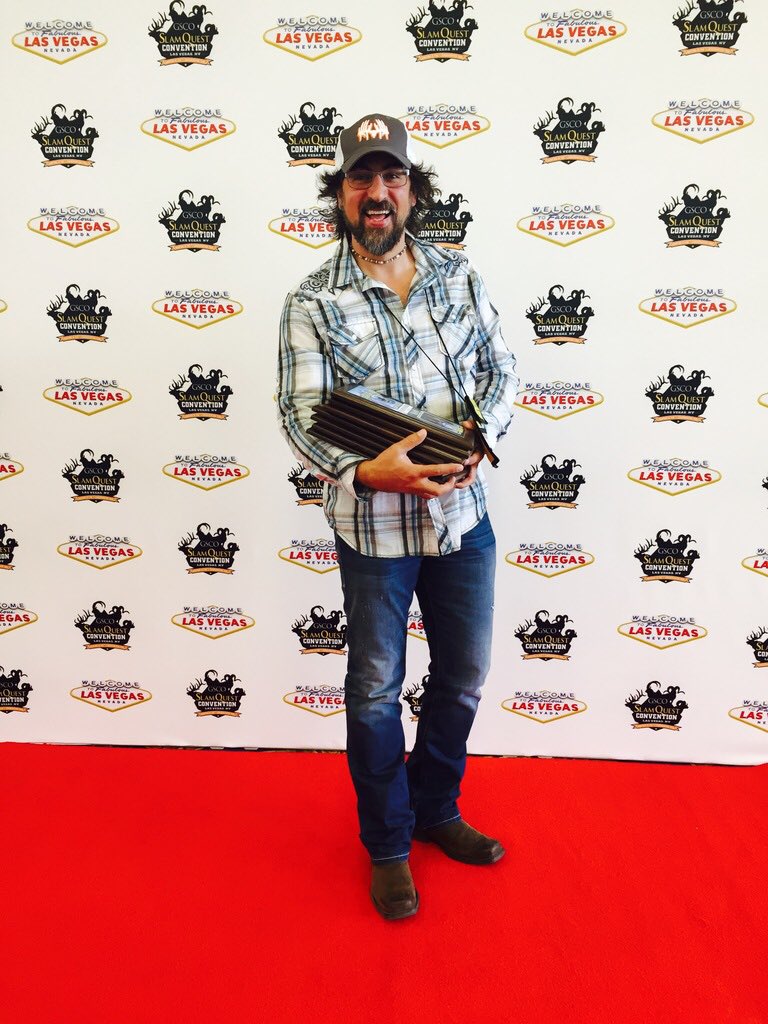 MrDropTine's tweet photo. #blessed at GSCO Awards in VEGAS. #redcarpet #7awards  @weatherbyinc @swarovskioptik @SpypointCamera @SitkaGear https://t.co/RxQR6ys3pB