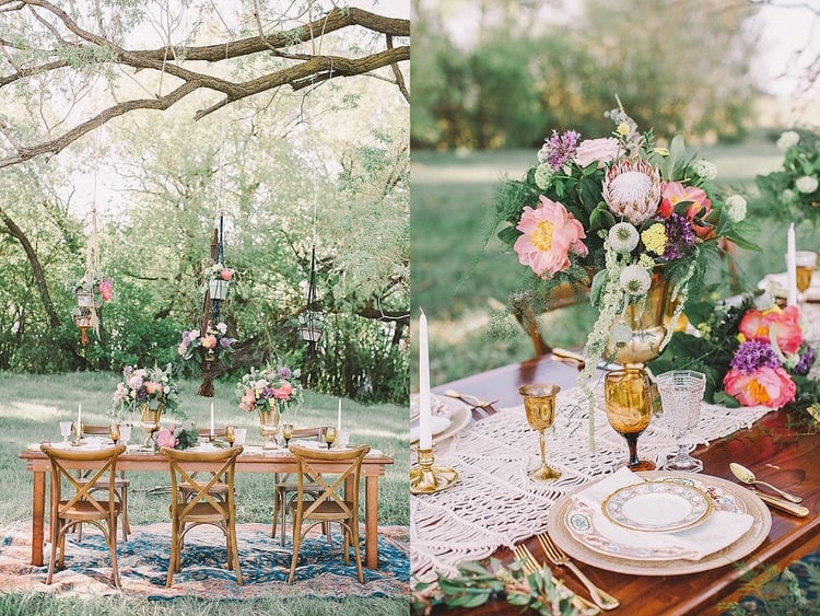 We just love all the details of this #boho shoot by @_jennafisher 
ow.ly/XO5D7 {Photo: <a href="/sharlitchfield/">Sharon Litchfield</a>}