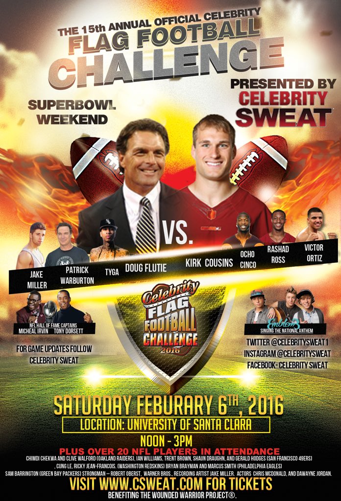 EmblemThree's tweet image. Emblem3, Tyga &amp;amp; Jake Miller all playing the Celebrity Football Challenge! @CelebritySweat1