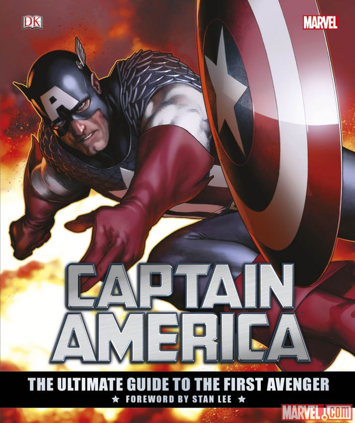 Marvel's tweet photo. Get a first look at 'Marvel's Captain America: The Ultimate Guide to the First Avenger'! https://t.co/Wk620NFn7J https://t.co/xB32LfGTwl