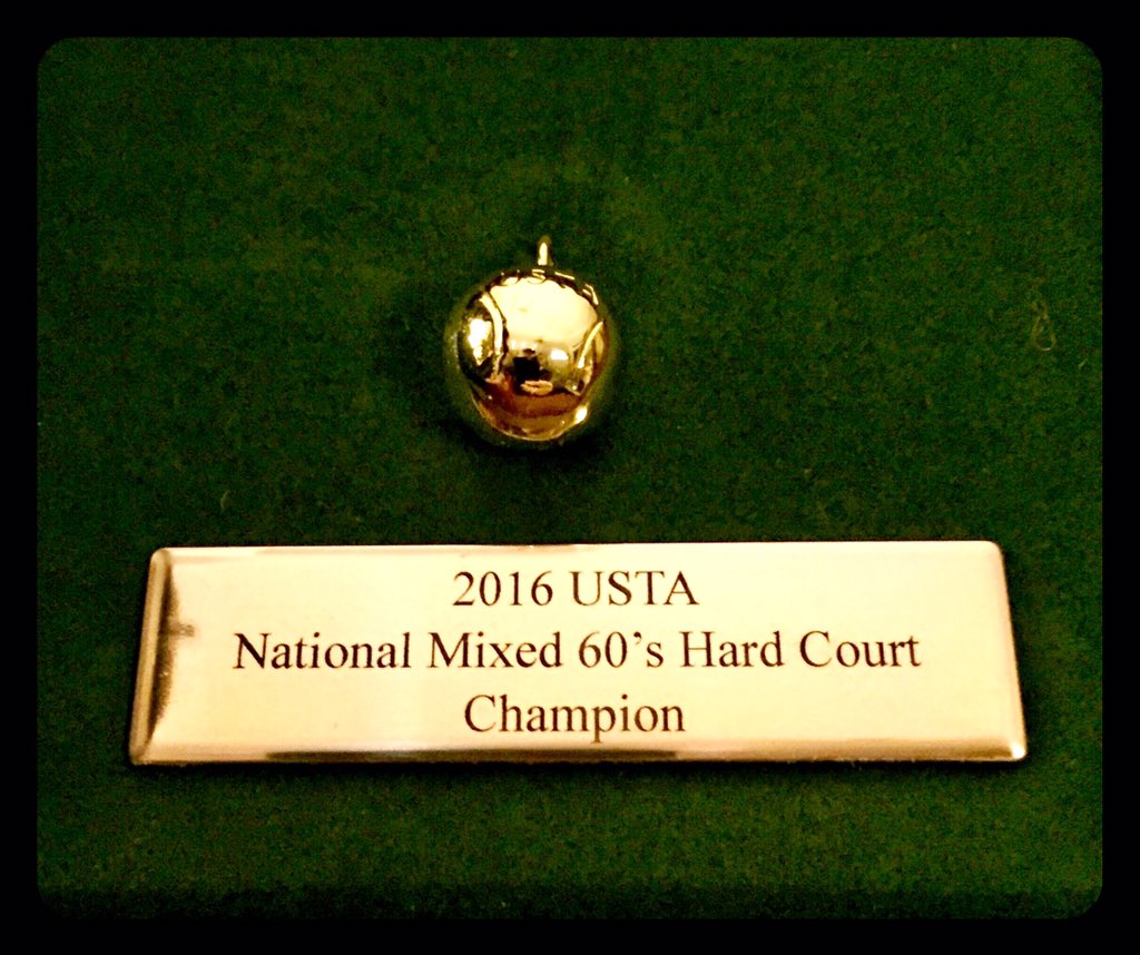 Grateful for a wonderful partner and an outstanding tournament at Mission Hills!