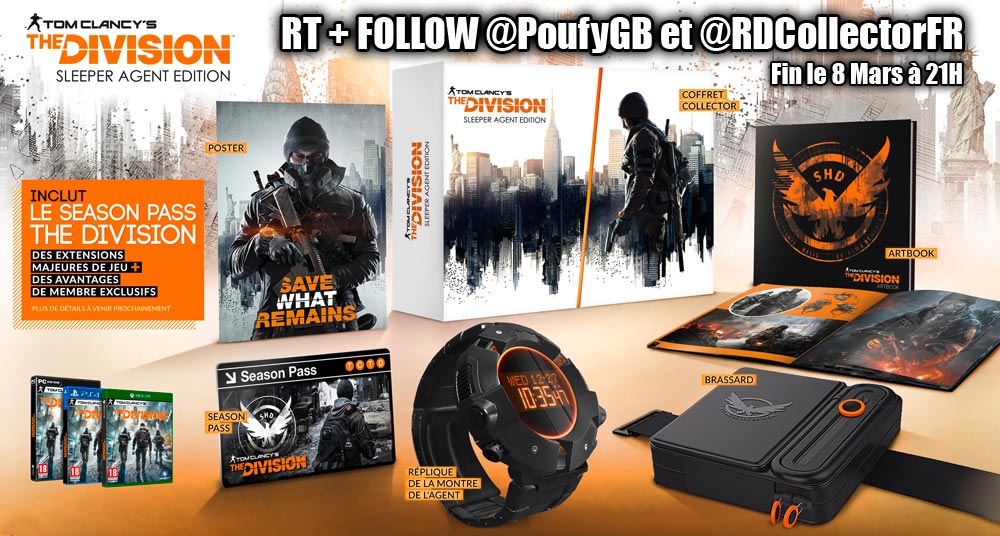 _BenjaminCornu_'s tweet image. Gagnez le Collector #TheDivision à 150€ sur PS4, X1 ou PC 😀

Pour participer : RT + suivez @RDCollectorFR &amp;amp; @PoufyGB