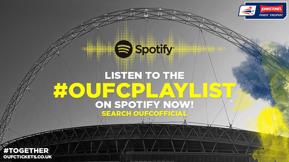 OUFCOfficial's tweet photo. #OUFCPlaylist | Thank you to everyone who voted for a track! You can listen to the playlist on Spotify: OUFCOfficial https://t.co/KfQE7i0hxQ