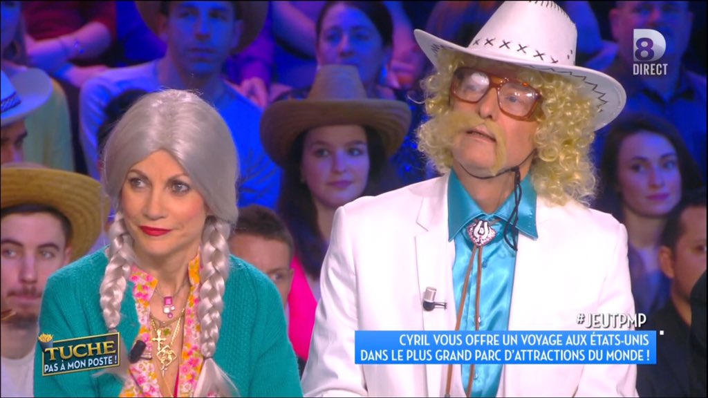 TBT9_W9's tweet photo. Le séjour est entre les mains de @IsaMoriniBosc et @gillesverdez 😂 #TPMP #JeuTPMP https://t.co/ttdRKLrRFe