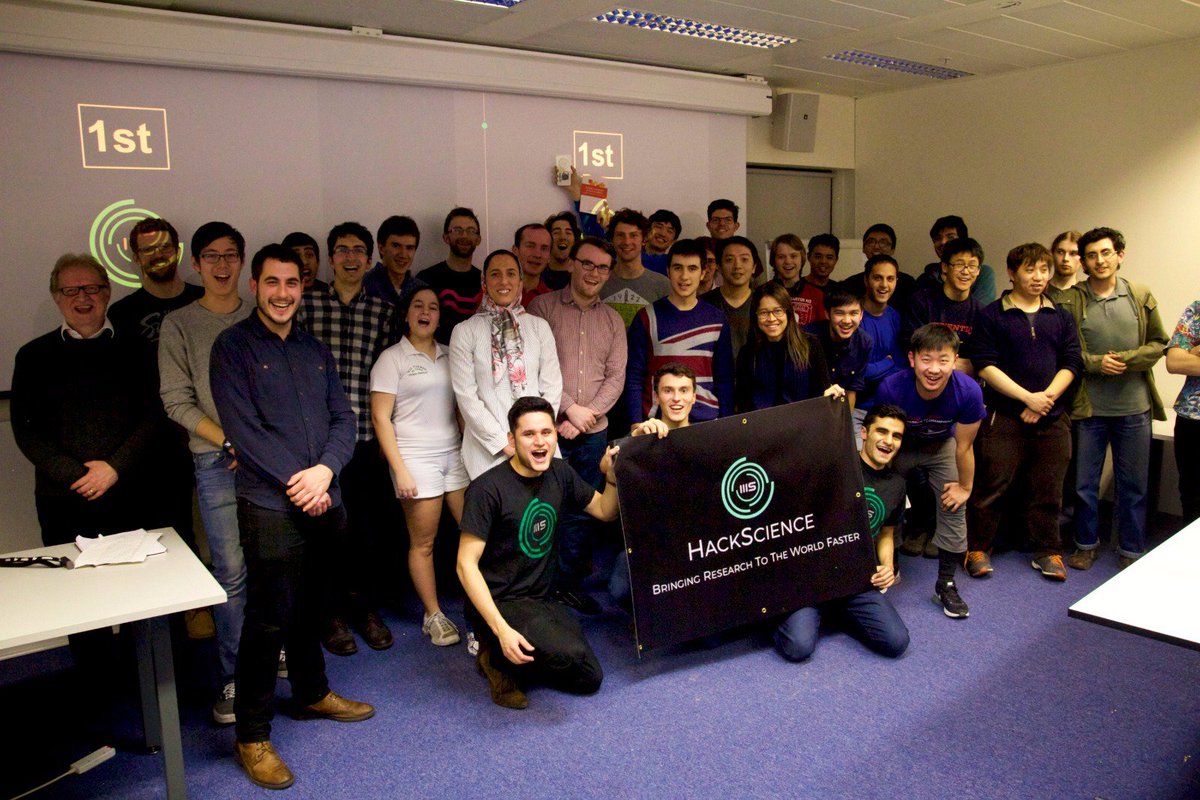 mytosbio's tweet photo. What a start to the #hackscience community! Every team blew us away with their lab automation tools. Thanks to all! https://t.co/3tL4iD7ExA