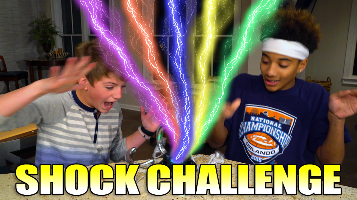 MattyBRaps's tweet photo. Just played the Lighting SHOCK Challenge with Justin!  This one was SCARY!  Watch HERE: https://t.co/pNm7UtVr2P  RT https://t.co/Tndk9Fw4P0