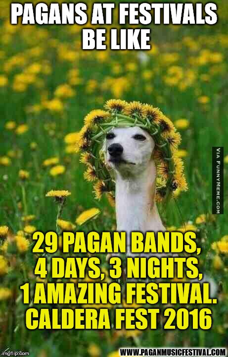 CalderaFest's tweet photo. You know you want to go! #PaganMusic #GreenAlbum #IsItMayYet https://t.co/TojdgJhjGb https://t.co/FOrB2Gv0eb