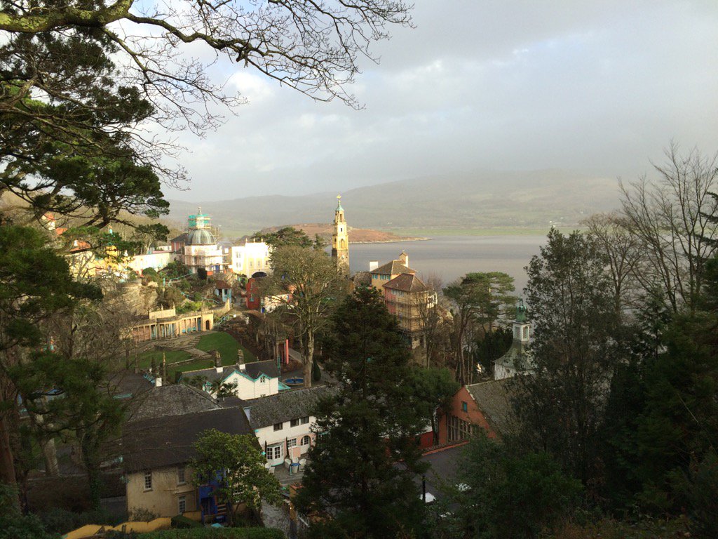 MotoGPJules's tweet image. Beautiful day on Portmeirion. I am not a number.