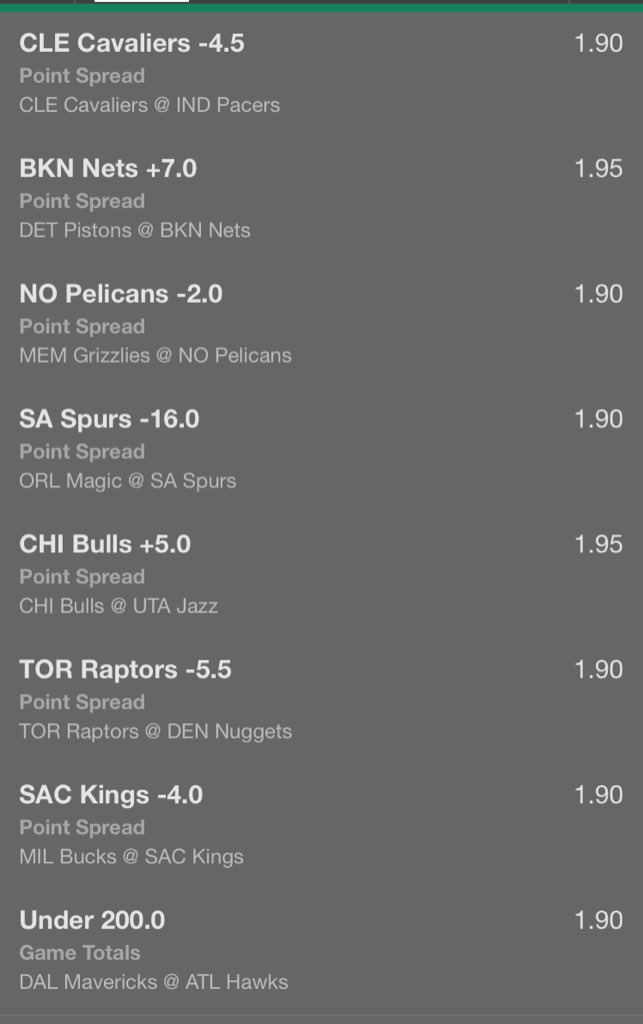 OGSportsTips's tweet image. #DailyDoubles

Odds on the 8-fold are almost 190.00