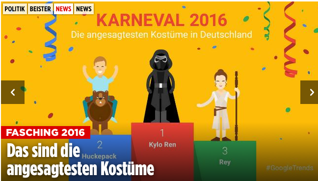BILD_Muenchen's tweet photo. #Fasching2016: Das sind die angesagtesten #Kostüme
https://t.co/42lSYnFGsI https://t.co/aTNkcUTw2W