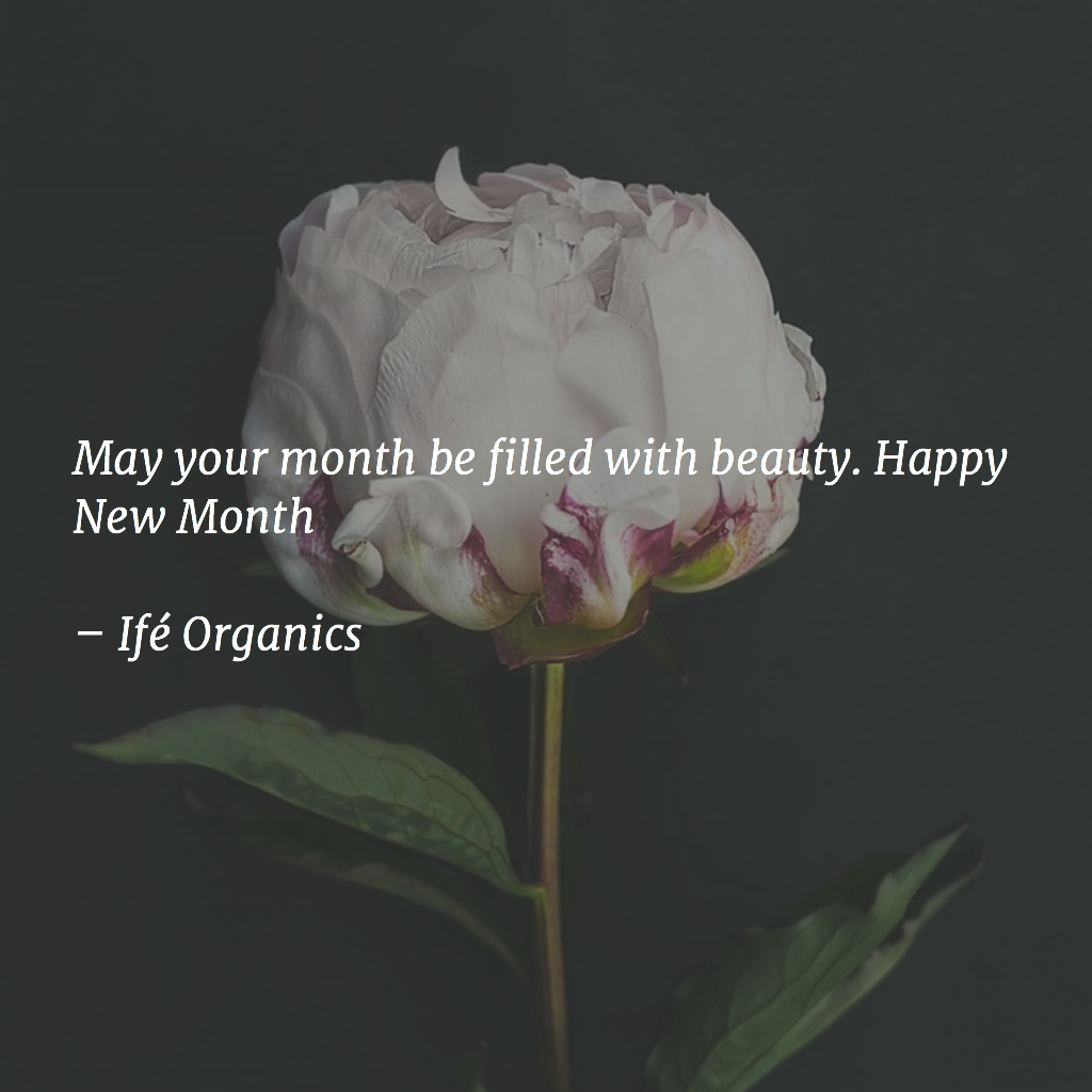 ife_organics's tweet photo. May your month be filled with Beauty. Happy New Month 
#sharebutterlove #sheabutterscrub #veganfood #healthyeating https://t.co/NZIMv1fBlo