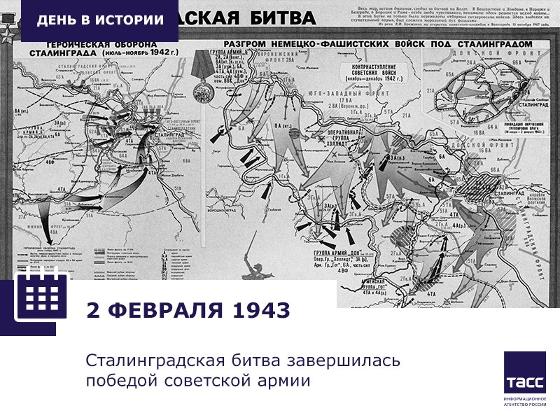 2 февраля день разгрома фашистских войск в сталинградской битве 2 февраля день разгрома фашистских войск в сталинградской битве