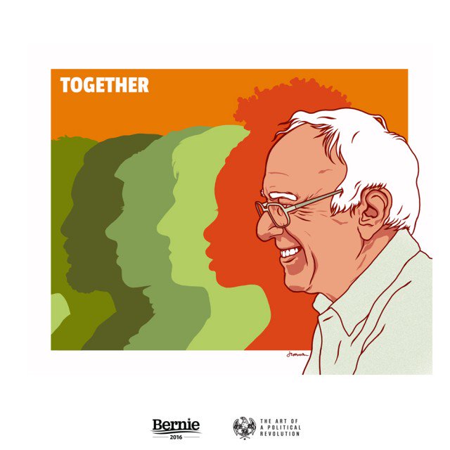 BernieSanders's tweet photo. The revolution starts today. Iowa, come out and caucus. https://t.co/5AGka59300 #CaucusForBernie https://t.co/Bi9NTd7nwM