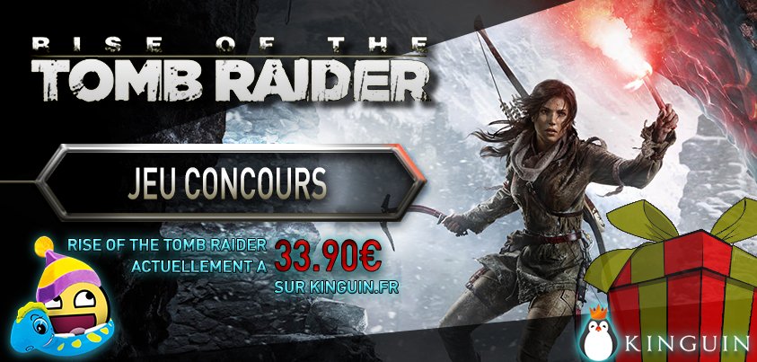 _nicolasbello's tweet image. Rise Of The Tomb Raider à gagner !
RT pour participer, tirage le 10/02.
Avec @KinguinFr (kinguin.net/7en/8he)