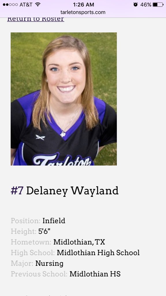CoachLozo's tweet photo. Good luck to alum @DelaneyWayland as she and her team open up season https://t.co/gEiSykZfN8