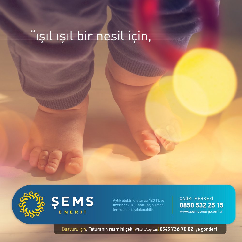 Enerjiniz #ŞemsEnerji den semsenerji.com.tr