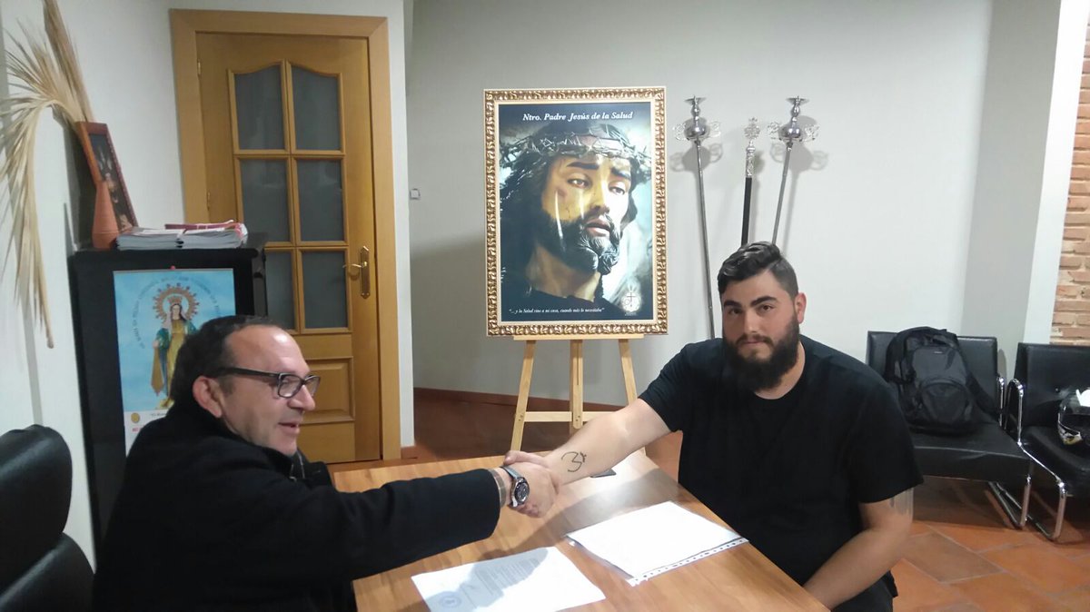 Nuestra banda firma con la cofradía  <a href="/SaludTalavera/">Jesús de la Salud</a> para su salida del martes santo gracias por la confianza
