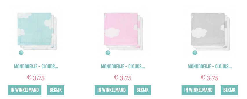 Hydrofieledoeke's tweet photo. Allemaal leuke nieuwe producten! Washandjes en monddoekjes van Jollein / vd Clouds-serie https://t.co/dwd3dwOyrW https://t.co/9XoWV2bNT7