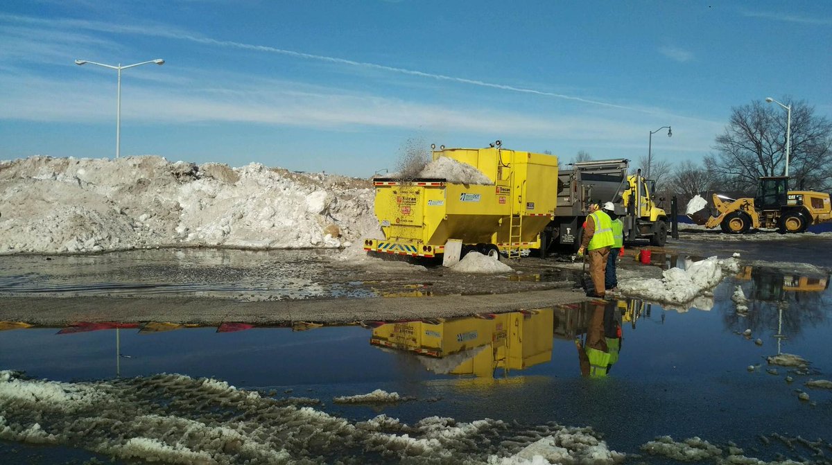 MassEMA's tweet photo. Massachusetts Crews Return After Melting Over 4,000 Tons of Snow in Mid-Atlantic States https://t.co/SIbMHIGV3J https://t.co/rtm056nWac