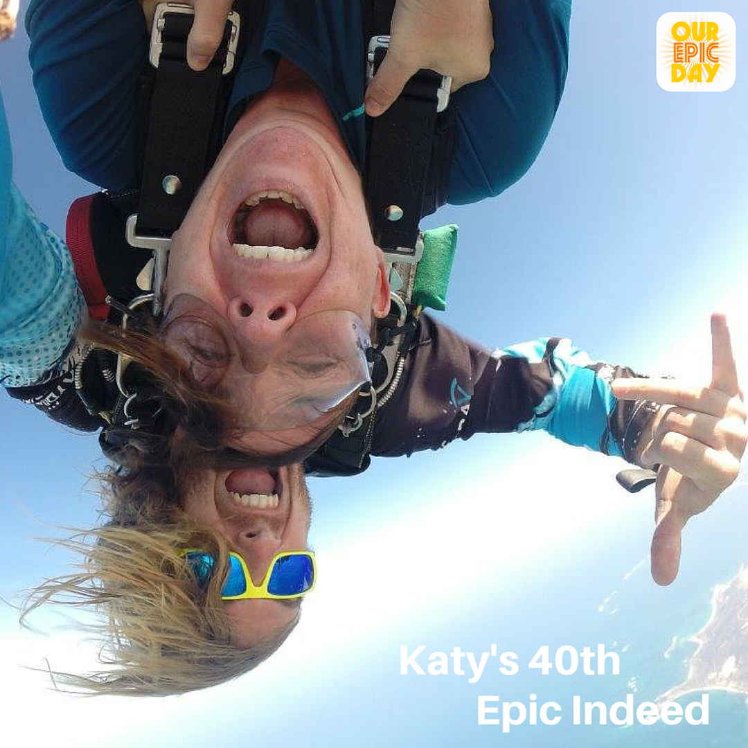 ourepicday's tweet photo. Katy had an EPIC 40th birthday.  Share your EPIC days with us by using hashtag #ourepicday https://t.co/craN3oWOWf