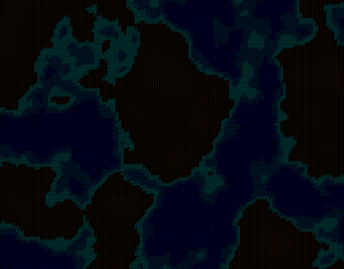 ltouroumov's tweet photo. Perlin Noise terrain generation. Next step, clean landmasses on the borders so the player does not fall off :P https://t.co/mI2gPGQqc3