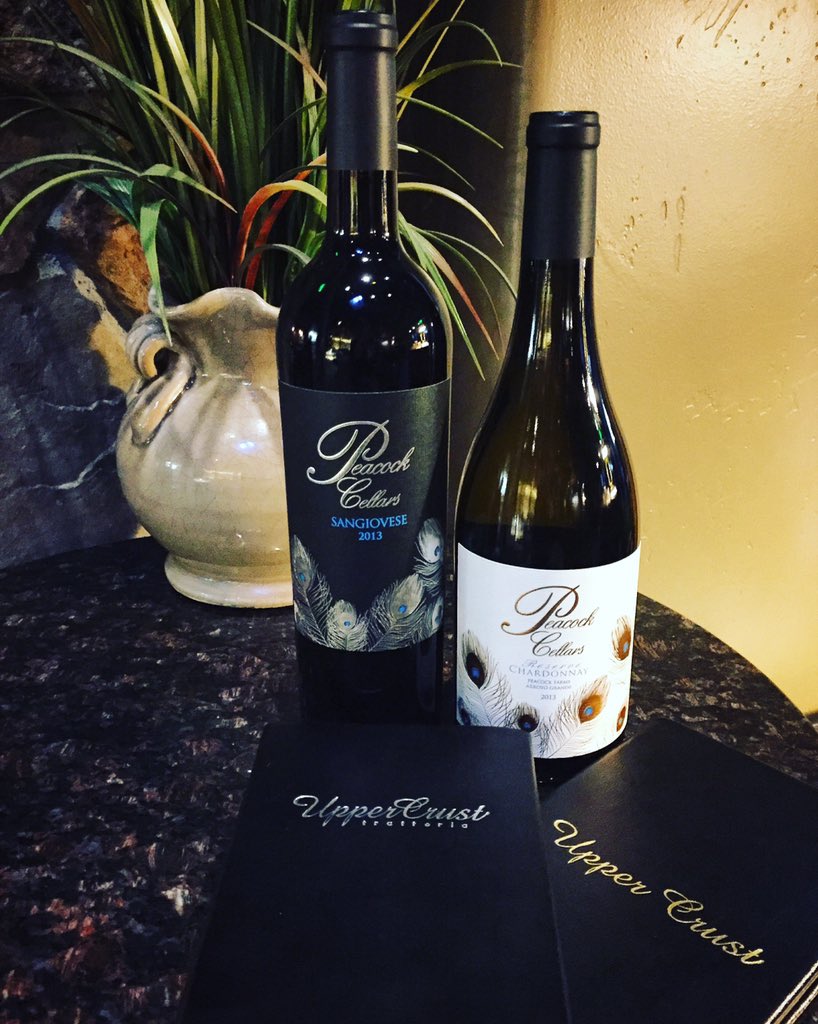 PeacockCellars's tweet photo. Find us #bytheglass @uppercrustslo in #sanluisobispo #Centralcoastwine https://t.co/1UW3EGgl6t