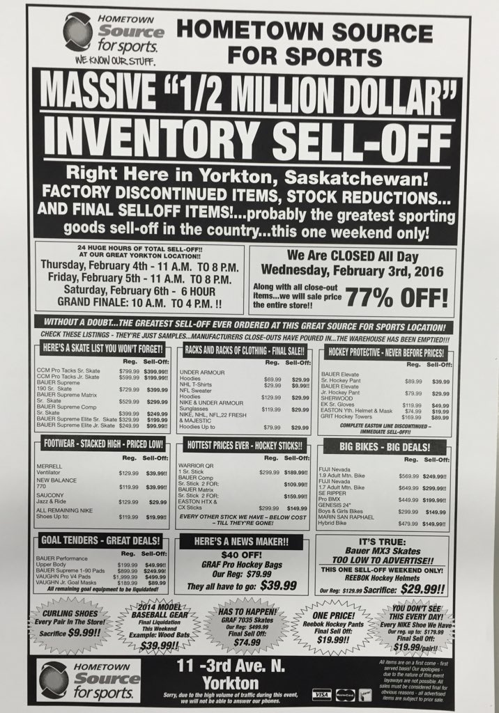HometownS4S's tweet photo. We are days away from selling off over half a million dollars in inventory! https://t.co/7VaEAyFKpN