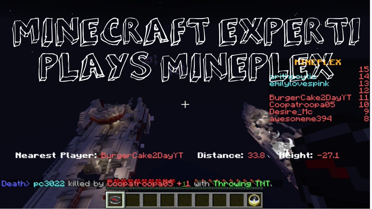 MineExpert1's tweet photo. Check out the new Video!!!! Minecraft Expert1 plays Mineplex!!! - https://t.co/kFMK2MdBjG https://t.co/A8yzZ0OfMf