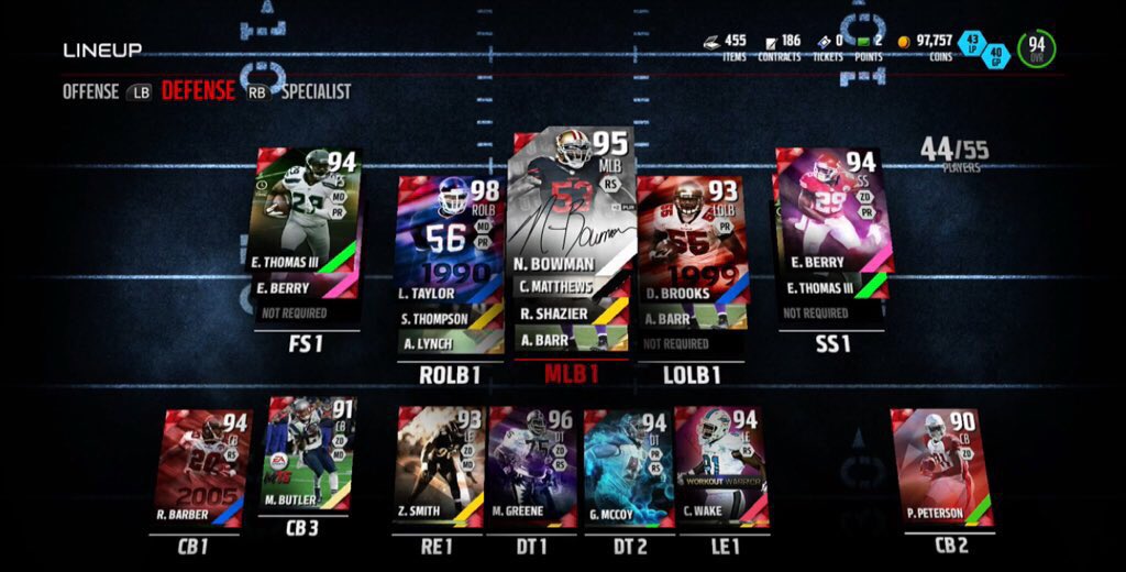 Jarvis_Nation14's tweet photo. selling my team! DM for offers @mutcardhelp @TradePostUT https://t.co/c8KcCYPdLp