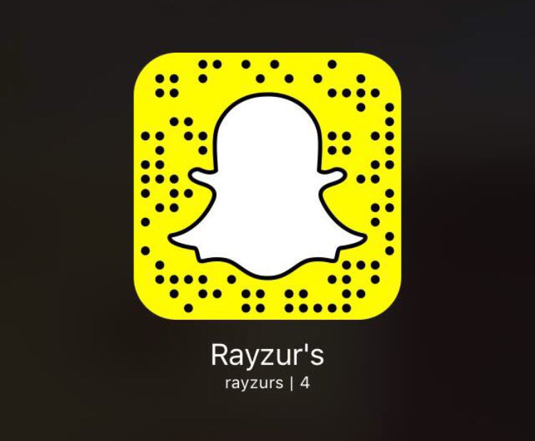 RayzursCookOff's tweet image. Follow us on the ol snap