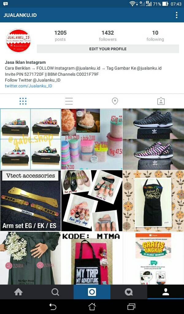 FOLLOW Instagram <a href="/Jualanku/">Jualanku MURAH</a>.id instagram.com/jualanku.id  #3